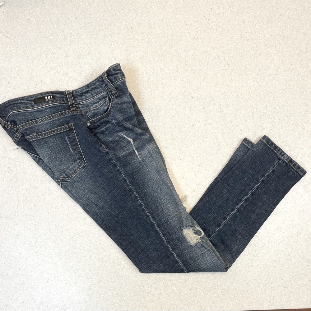 KUT from the Kloth Distressed Jeans